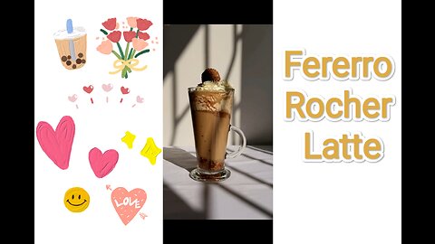 Fererro Rocher Latte 👩‍🍳