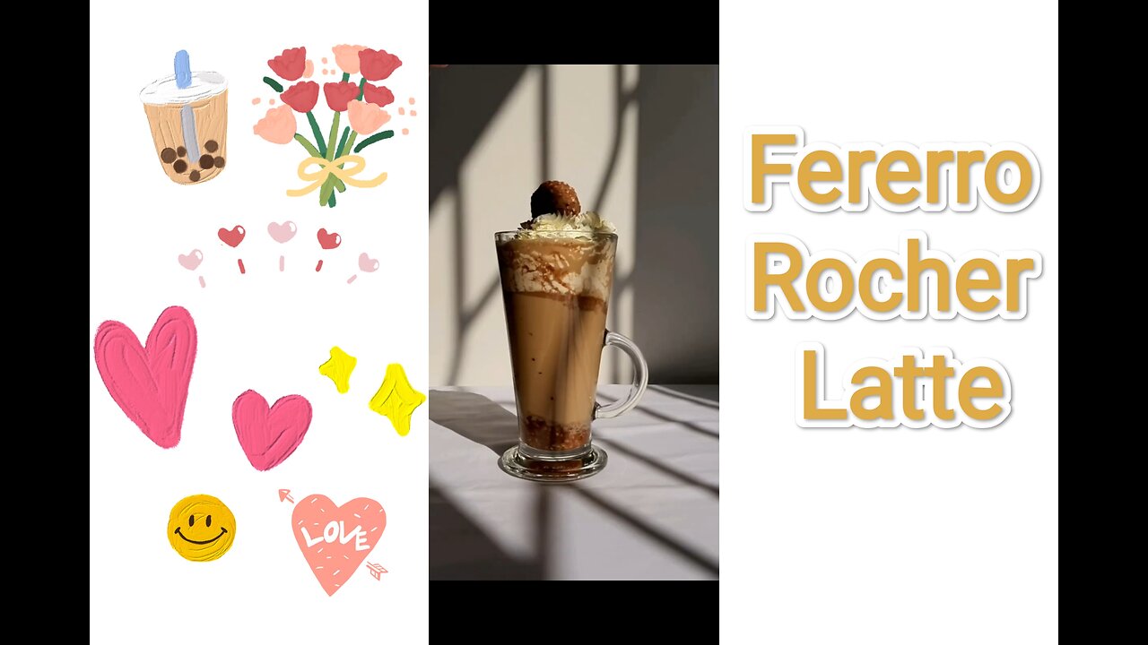 Fererro Rocher Latte 👩‍🍳