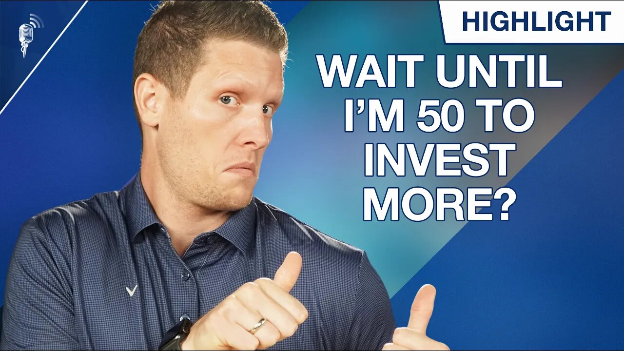 I'm 37 and Investing 25% of My Income. Is It Okay to Wait Until I'm 50 to Invest More?