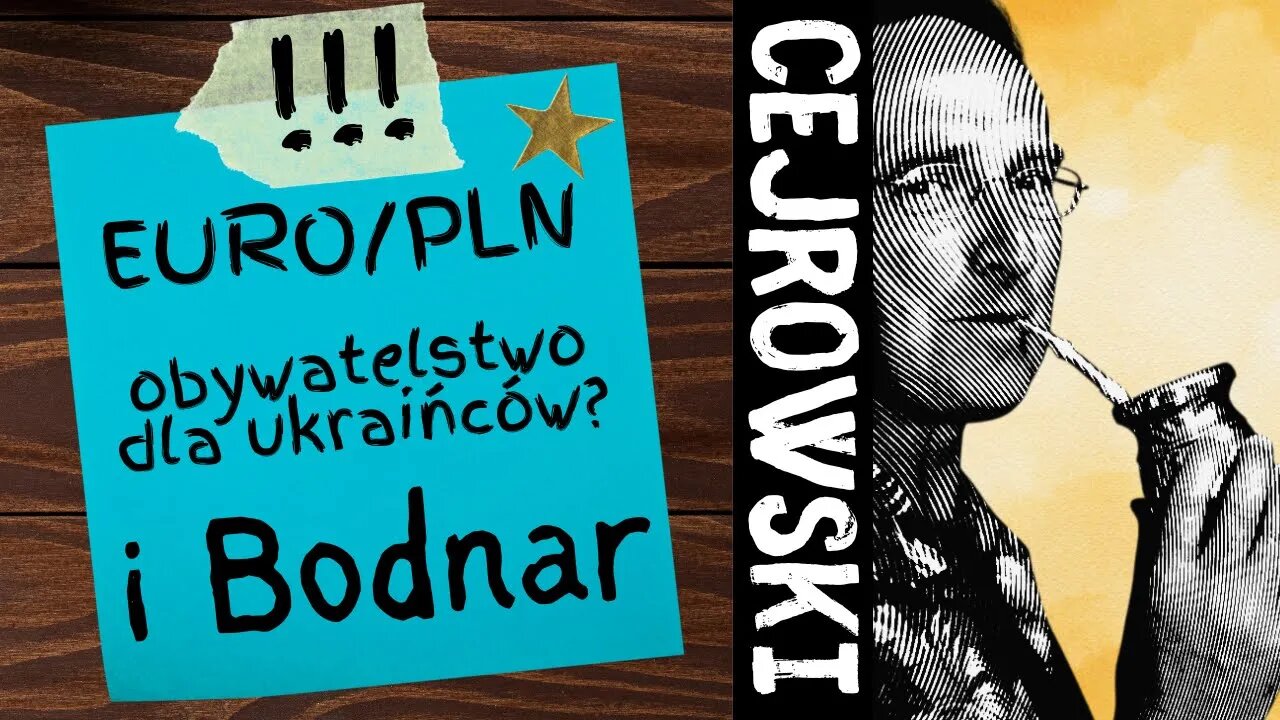 Cejrowski o Euro, obywatelstwie dla ukraińców, Bodnarze i zrzutce na WNET SDZ232/1 2023/11/20