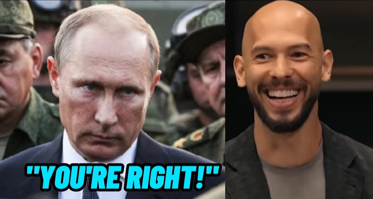 Andrew Tate's RESPONSE To Vladimir Putin - New Video