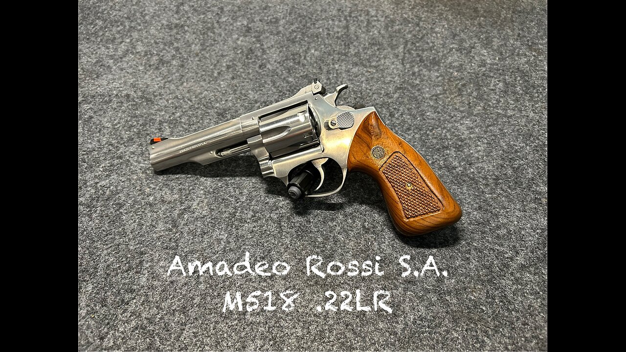 Amadeo Rossi S.A. M518 .22lr 6 shot stainless revolver