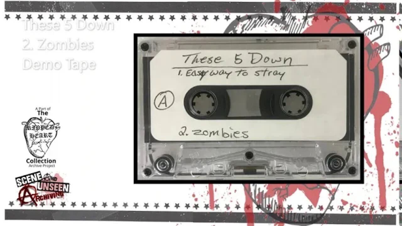 These 5 Down - Demo Tape - 2. Zombies. Flint, Michigan Metal, Nu Metal.