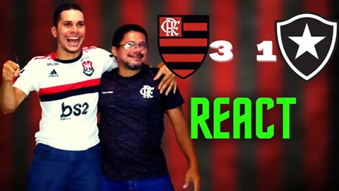 SHOW RUBRO NEGRO REACT FLAMENGO 3 X 1 BOTAFOGO | CARIOCA 2022