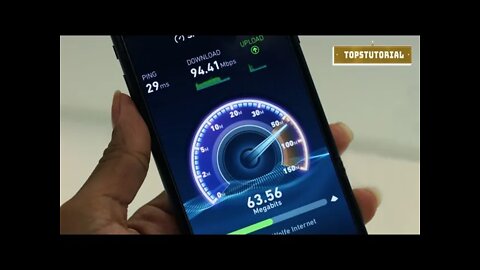 Teste de Velocidade de Internet no Celular