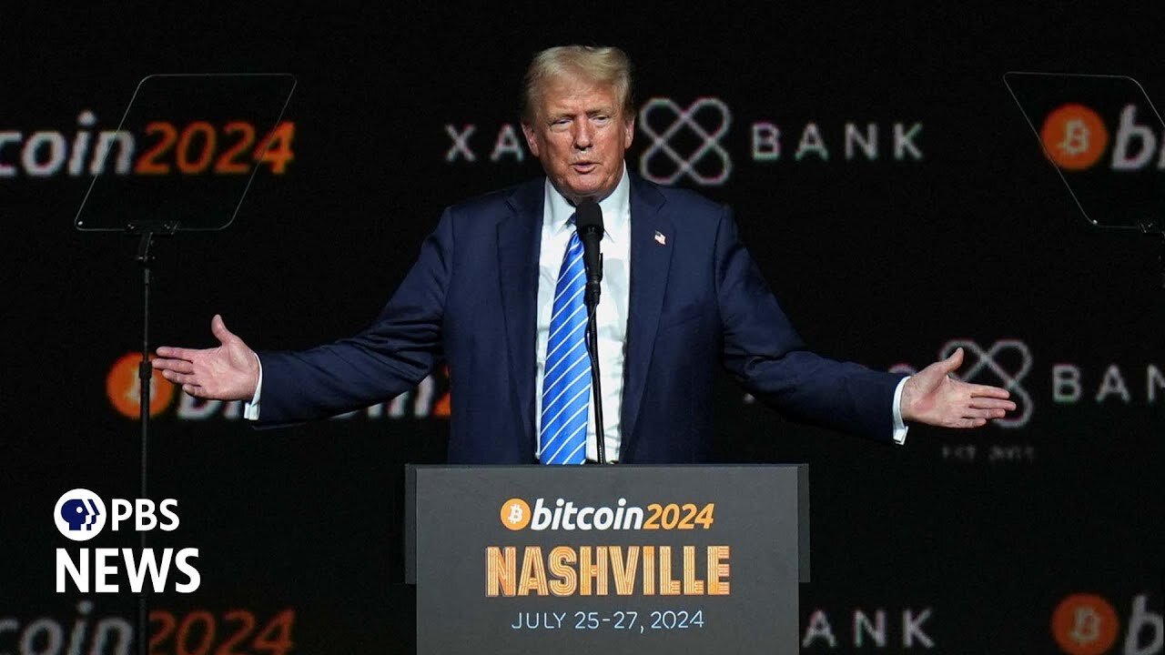 WATCH: Trump calls on U.S. to embrace cryptocurrency at Bitcoin conference in Nashville| TN ✅