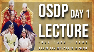 OSDP Day 1 Creation, Fall, Eschatology, Messiah, Resurrection, Predestination, Christology, Restoration, Second Coming