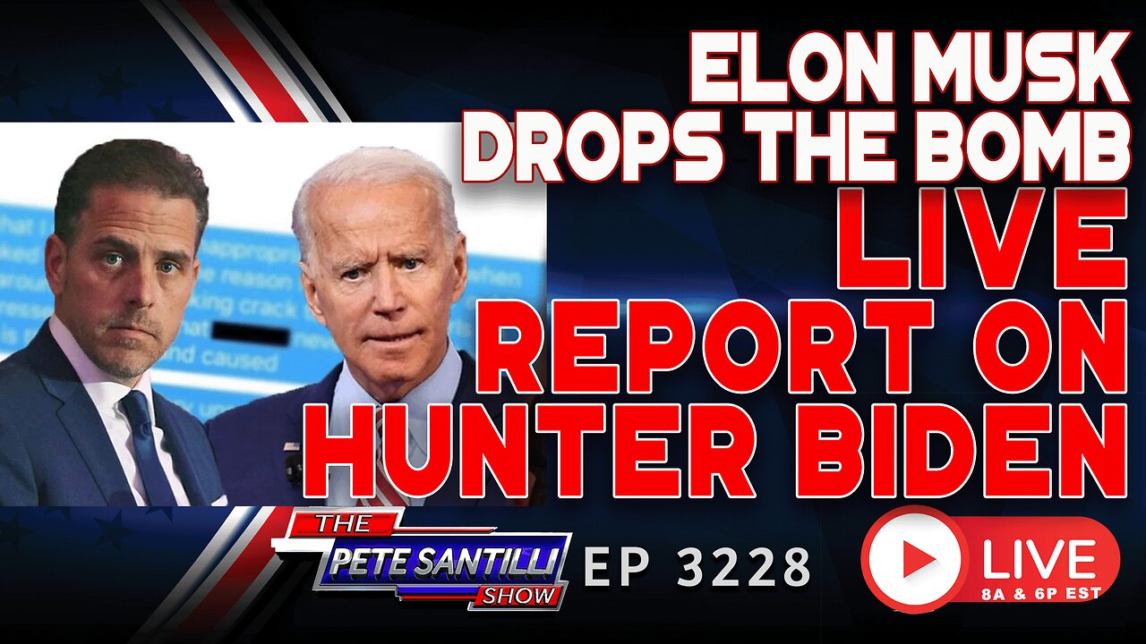 Elon Musk To Publish Reason Twitter Suppressed Hunter Biden Laptop Story LIVE | EP 3228-6PM