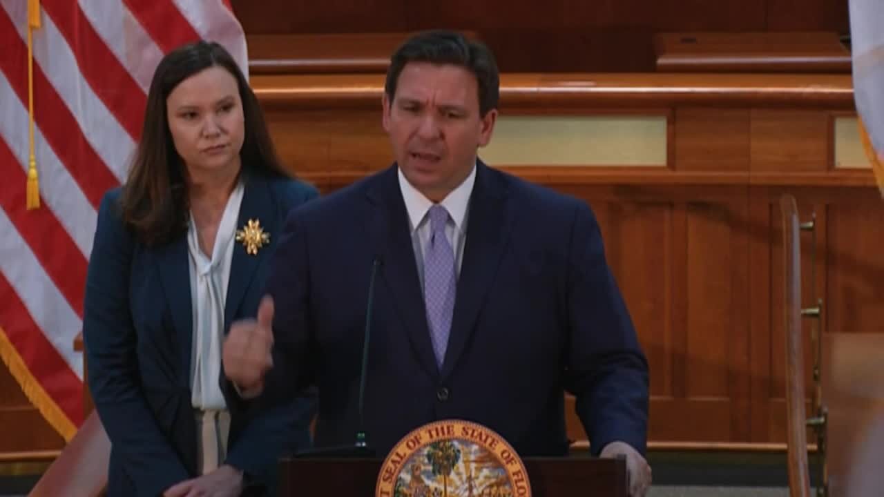 Florida Gov. Ron DeSantis announces lawsuit against Biden Administration over transportation mask mandate