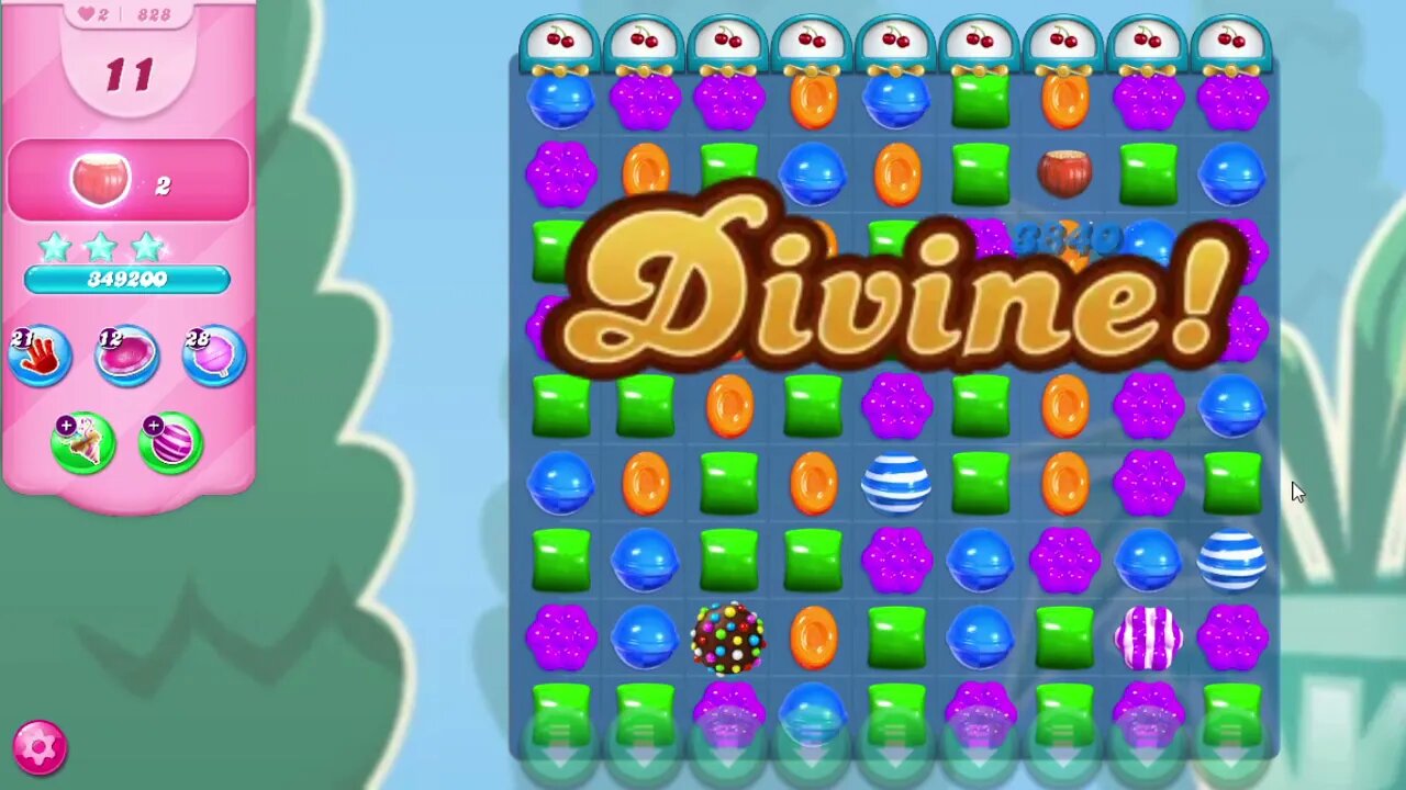 Candy Crush Saga Level 828