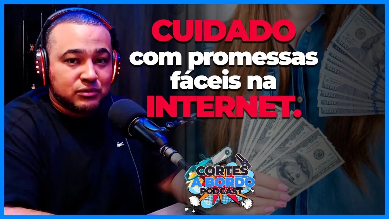 Cuidado com promessas fáceis na internet - Thiago Barboza