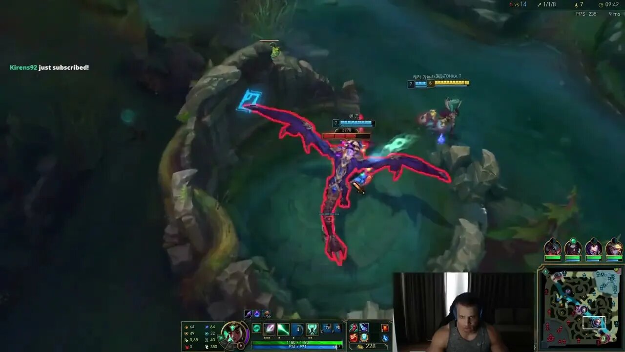 Tyler1 First Game in Korea League of Legends