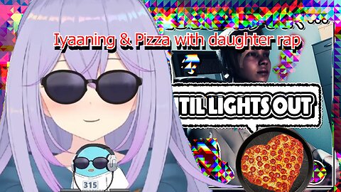 Vtuber utakata memory Iyaaning at flickering lights and making up rap songs[until lights out]