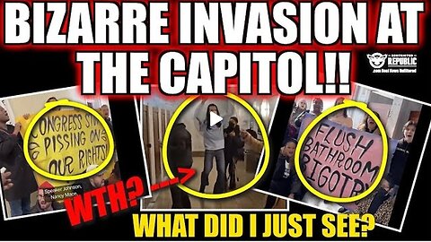 Wth. Bizarre Invasion At The Capitol & Cnn Puts Fina Nail In Coffin!!! - Dec 7.