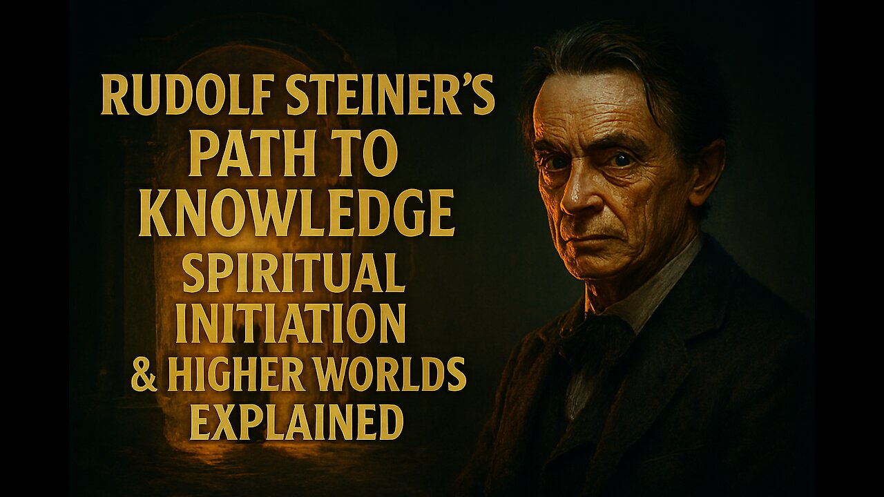 Rudolf Steiner's Path to Knowledge: Spiritual Initiation & Higher Worlds Explained