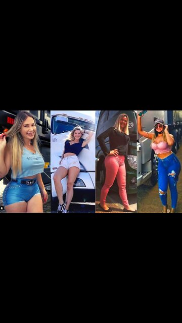 AS TOP CAMINHONEIRAS MAIS BONITA DO BRAZIL #shorts