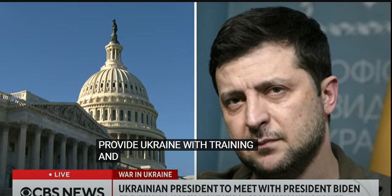 Ukrainian President Volodymyr Zelenskyy to meet with President Biden, address Congress