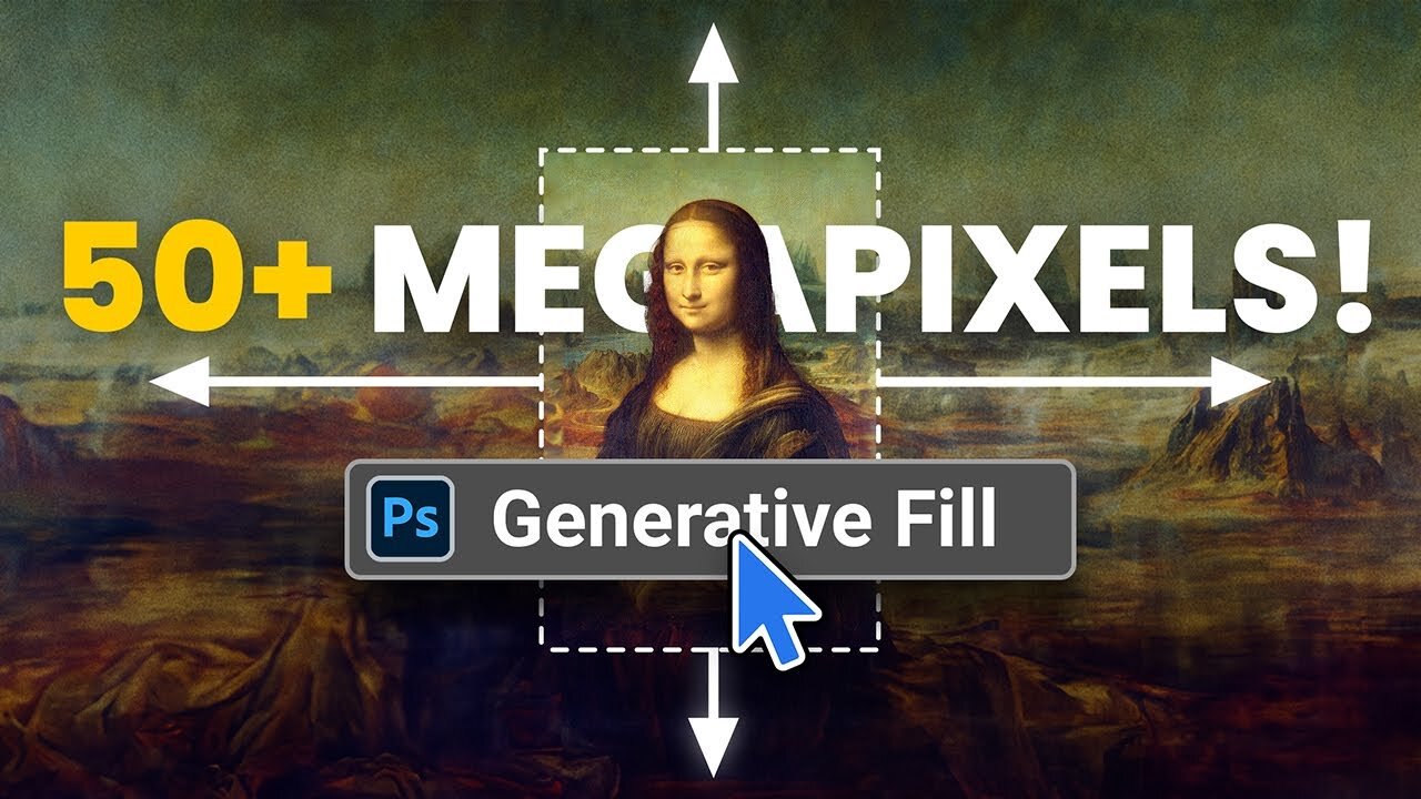 I HACKED Generative Fill for Unlimited Resolution! - Photoshop
