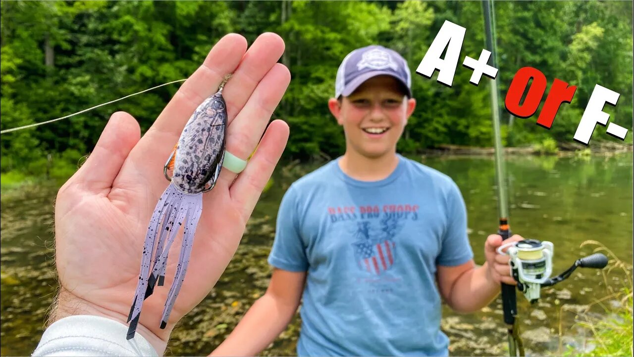 Fishing with one of my STUDENTS! Did he PASS or FAIL?!?