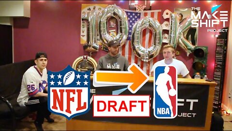 NBA DRAFT WITH CURRENT NFL PLAYERS!
