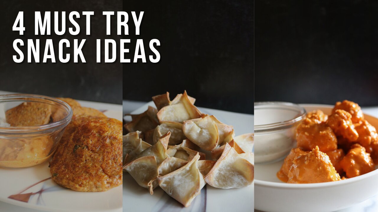 4 Must Try Vegan Snack Recipes