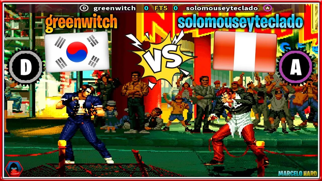 The King of Fighters '95 (greenwitch Vs. solomouseyteclado) [South Korea Vs. Peru]