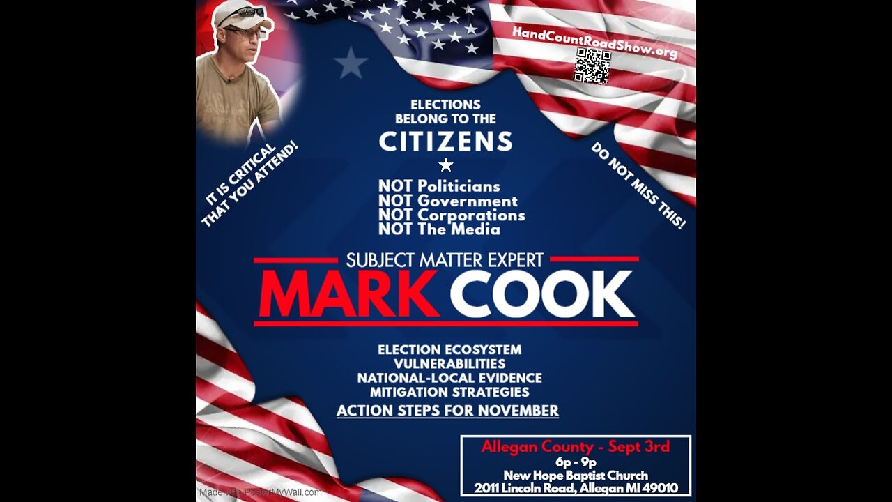 Mark Cook-Election Preparedness-part 2 of 2