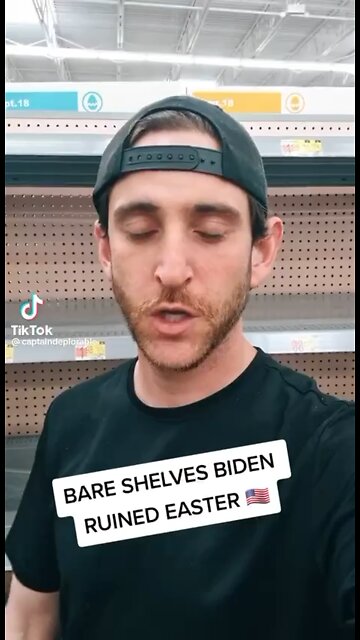 Empty shelves Biden