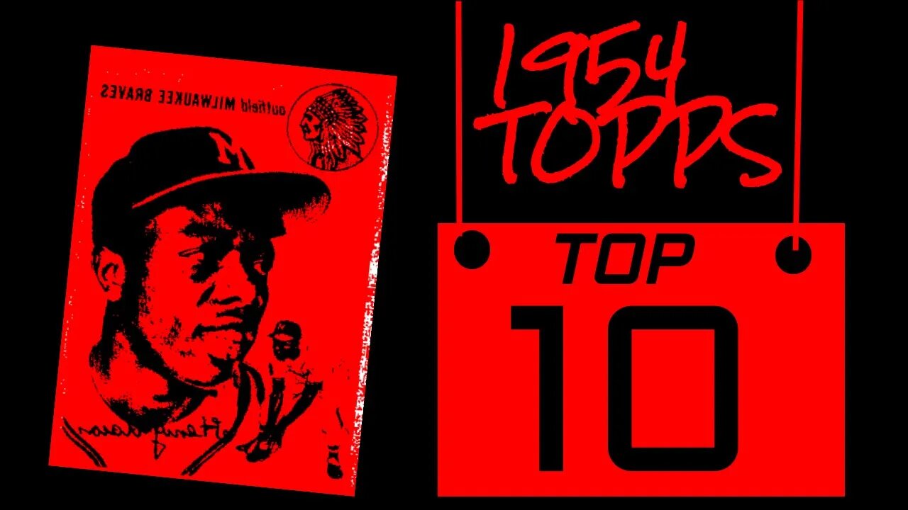 TOP 10 1954 TOPPS BASEBALL CARDS