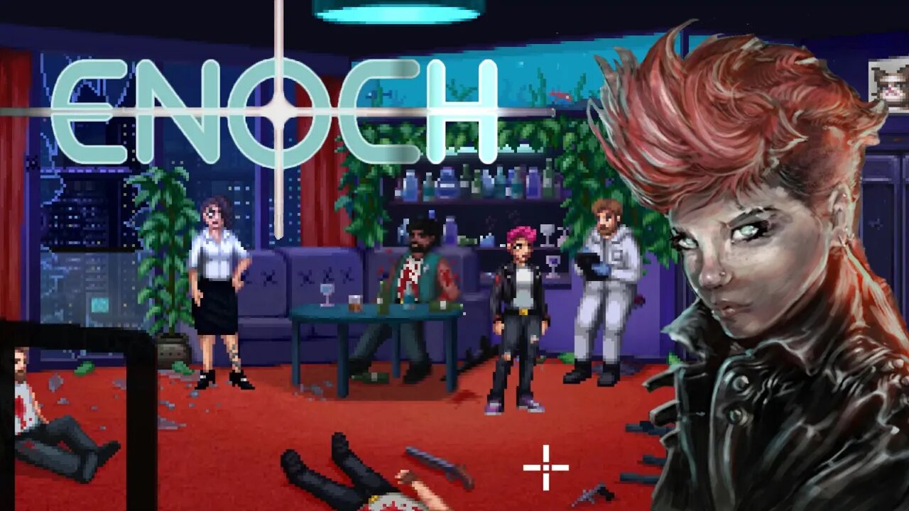 Enoch: Children of Fate - Cyberpunk Detective (Sci-Fi Point-&-Click Adventure)