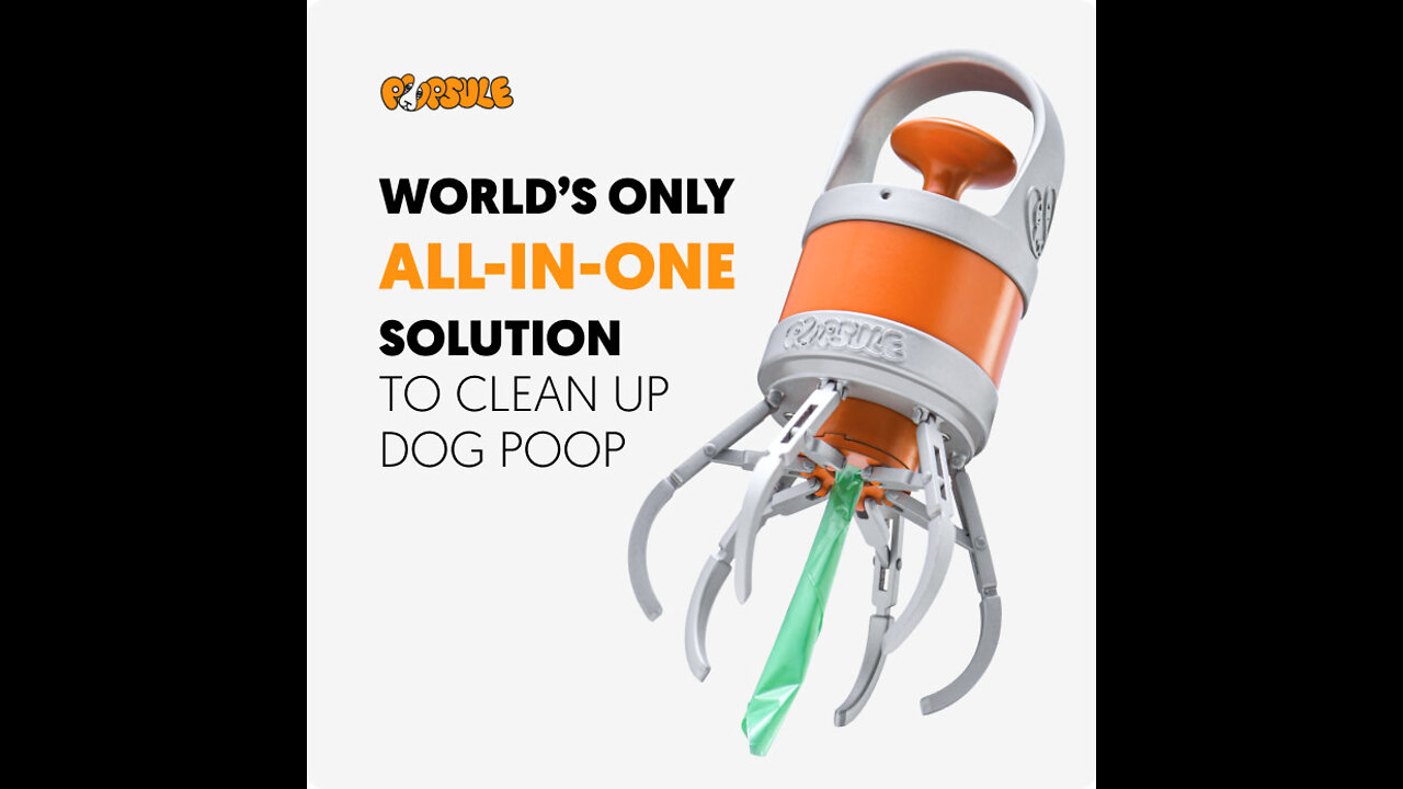 Pupsule: All-in-One Solution To Clean Up Dog Poop