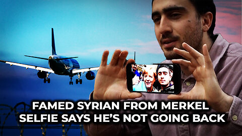 Famed Syrian From Merkel Selfie Says He’s Not Going Back