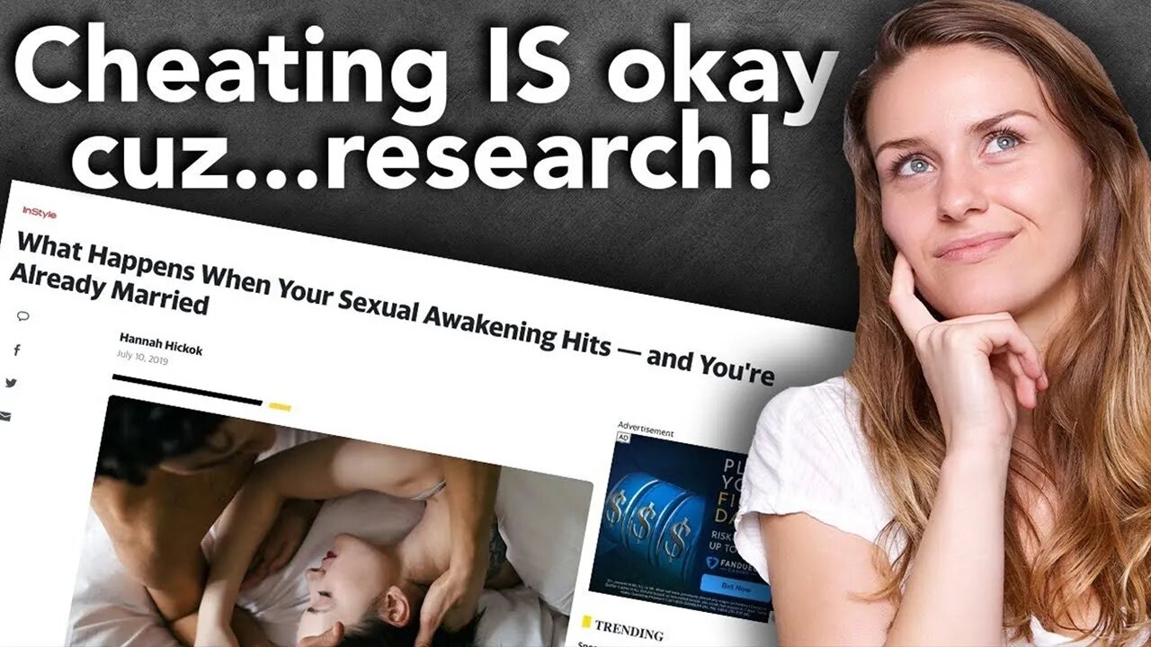 CHEATING WIFE Uses "Research" To Justify Her Actions