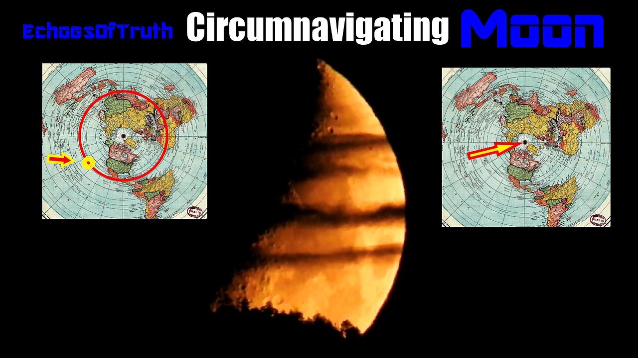 Biblical Cosmology/Flat Earth ~ Tiger Shark Moon Circumnavigating The Earth