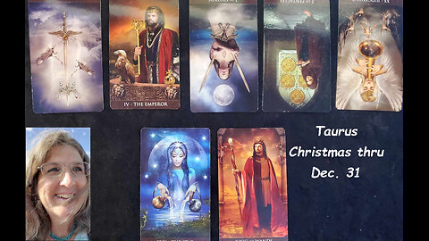 Taurus Christmas thru December 31, 2023 ~ Mystic Amista Weekly Tarot