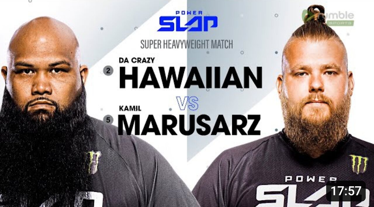 Da crazy Hawaiian vs Kamil marusarz power slap 4 full match