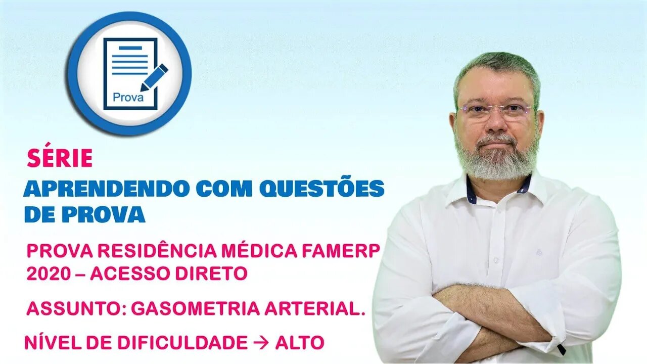Prova Residência Médica FAMERP 2020 - Acesso Direto (Clínica Médica)