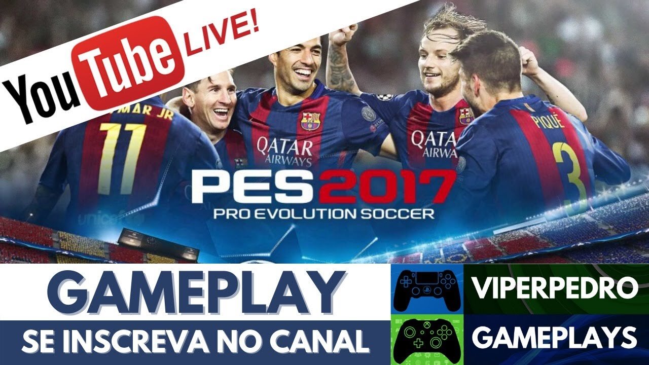 [LIVE] Pro Evolution Soccer 2017 | JOGANDO A MASTER LEAGUE #3