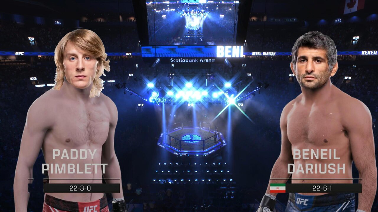 Paddy Pimblett vs Beneil Dariush