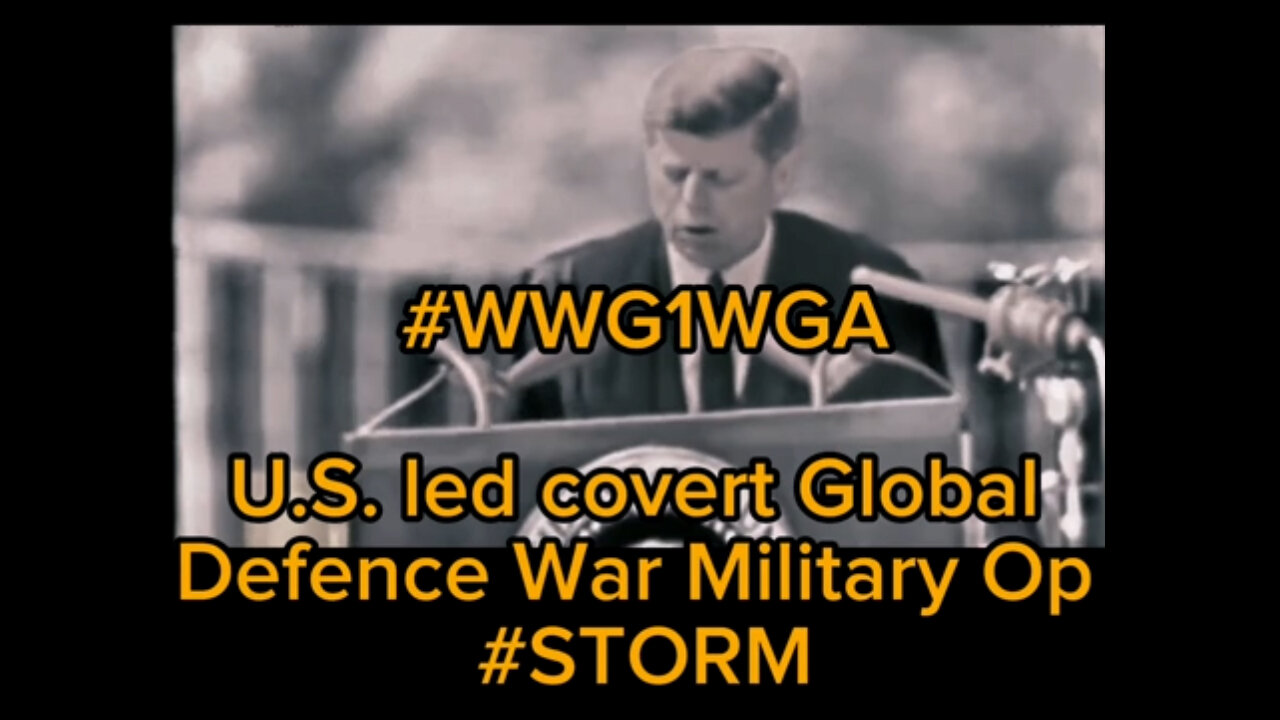 JFK - U.S Led Covert Global Defence War Military Op #Storm