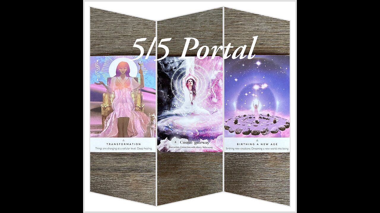 5/5 Portal Reading For Zodiacs 👁️🪽🌕