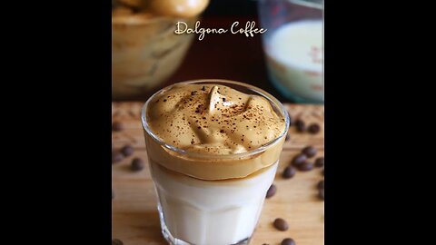 Tiktokviral... The dalgona coffee☕