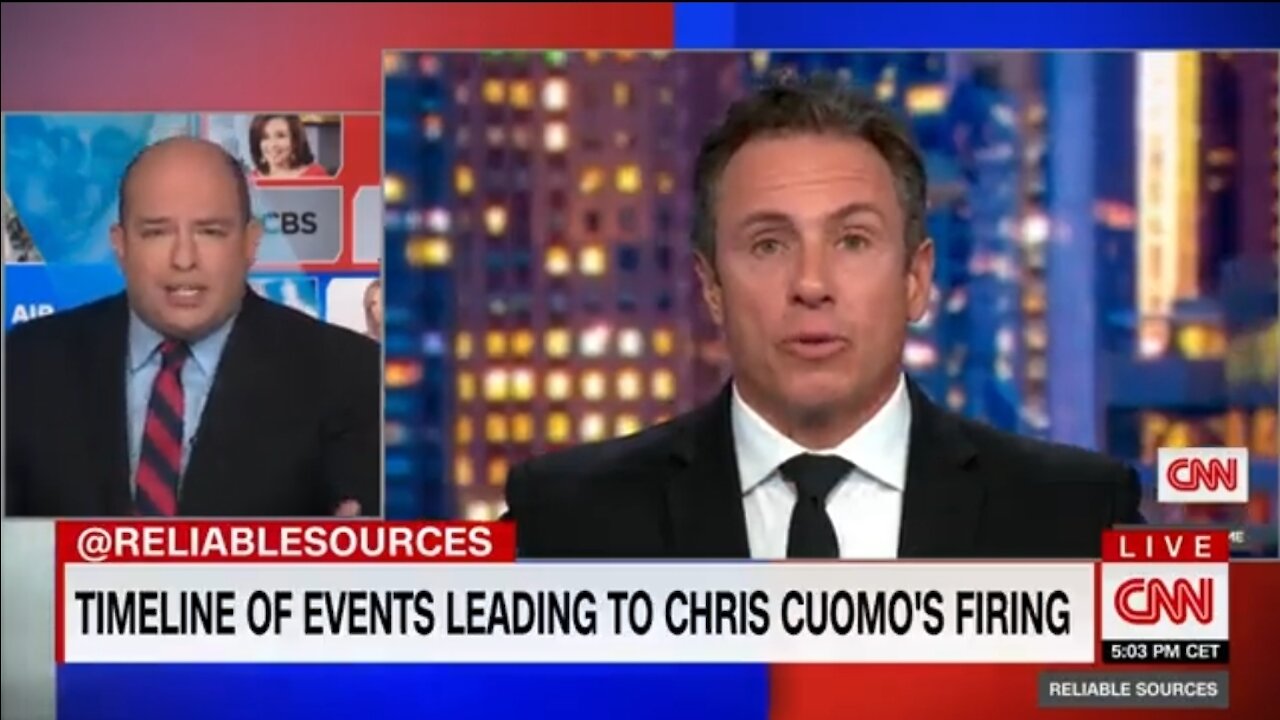 Brian Stelter Throws Headache Chris Cuomo Under The Bus