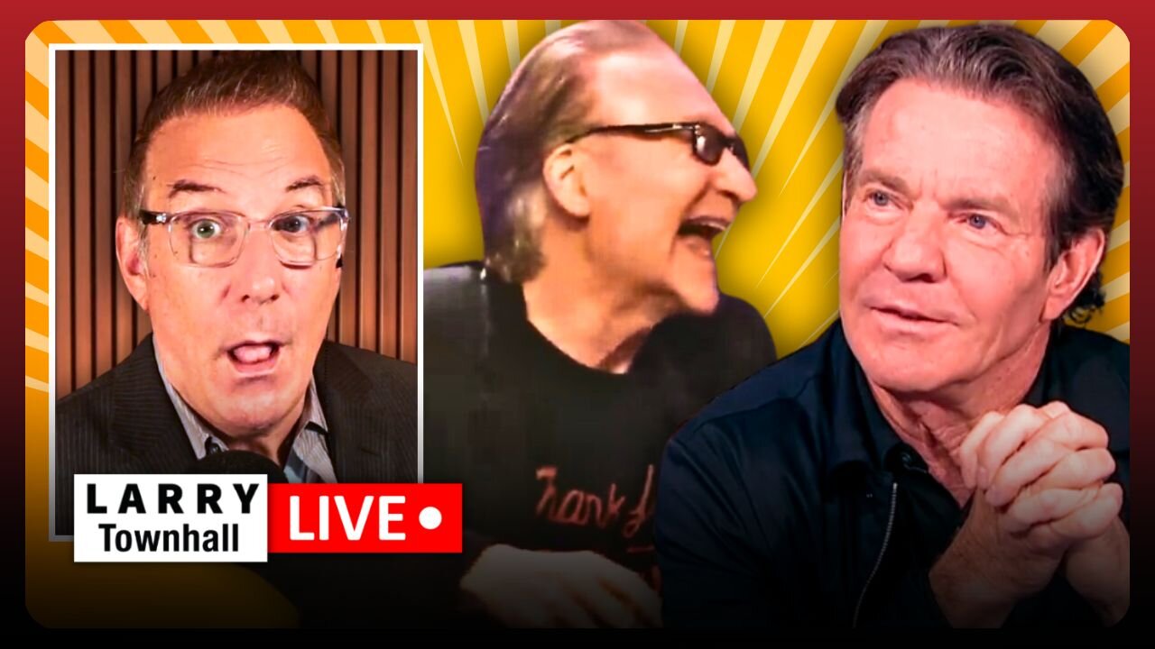 DENNIS QUAID vs BIDEN, Bill Maher vs Hollywood, Doocy vs KJP! | Larry Live!