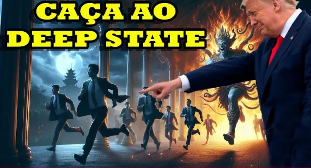 TRUMP WILL DESTROY THE DEEP STATE AND THE PARTY OF DARKNESS