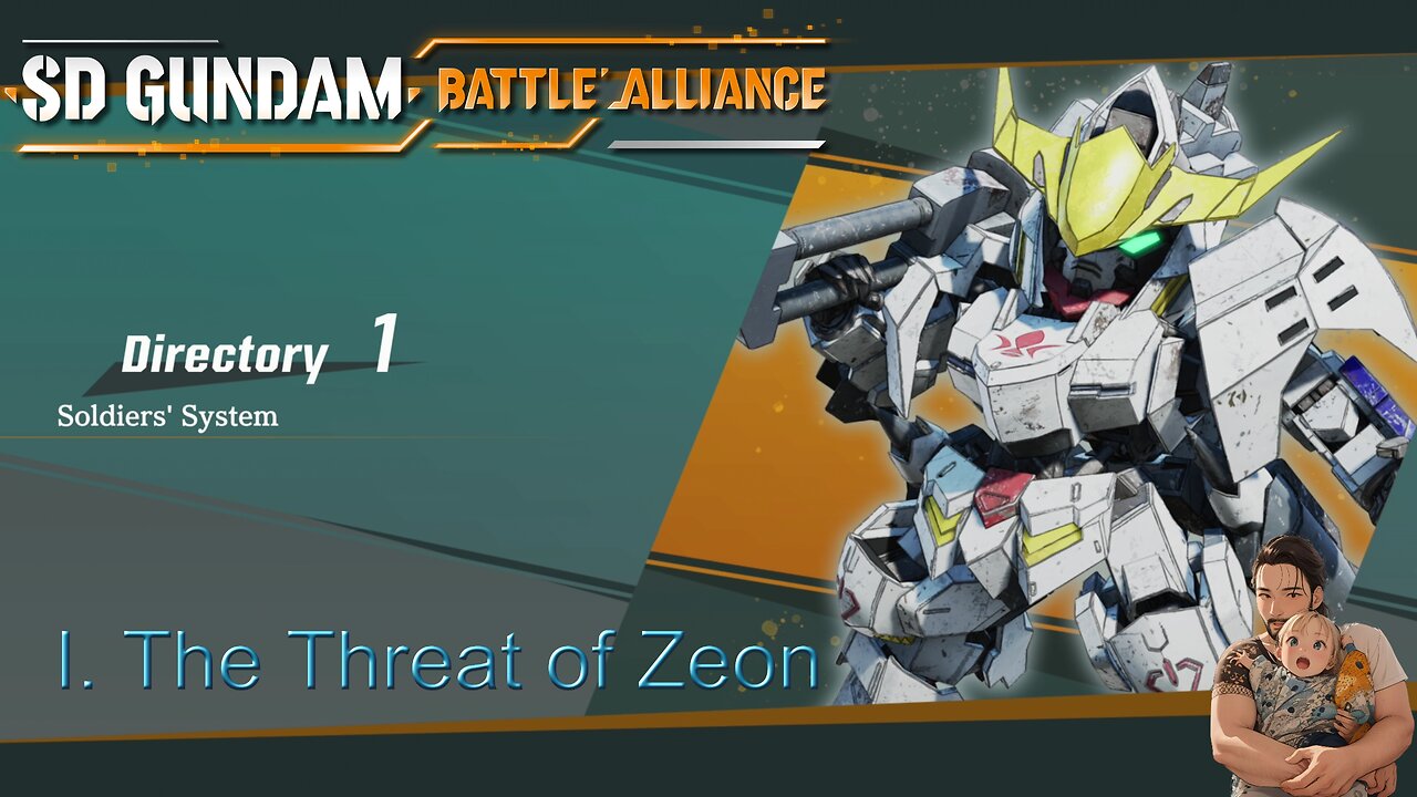 SD GUNDAM Battle Alliance : Directory 1 - 01 The Threat of Zeon