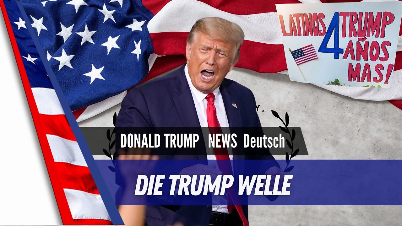 Amerika schwimmt auf einer Trumpwelle