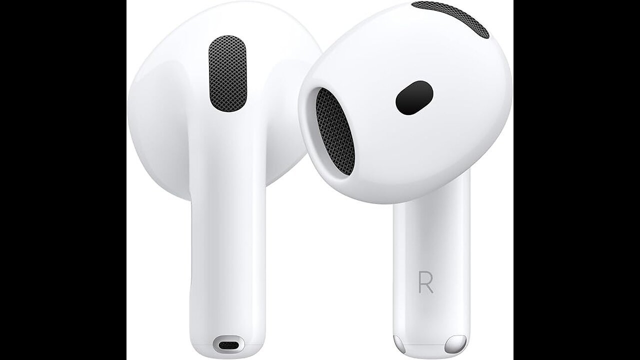 Apple AirPods 4 Wireless Earbuds, Bluetooth Headphones, with Active Noise Cancellation