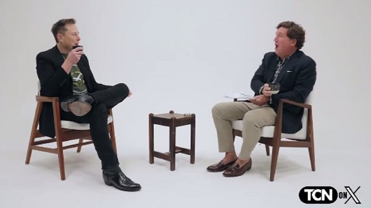 Tucker Carlson Interviews Elon Musk