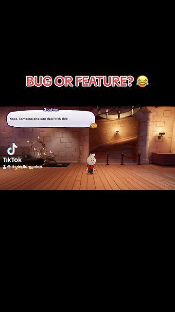 I SAY ITS A FEATURE 😂